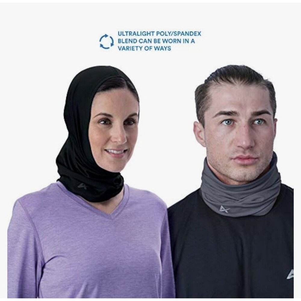 Arctic Cool Multifunctional Reusable Cooling Face Gaiter Mask Cover Blue NEW - Picture 8 of 9